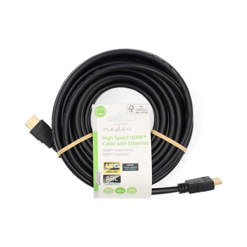 CABLE HDMI HIGH SPEED 10m