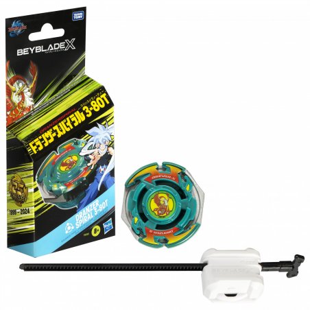 Beyblade X Dranzer Spiral 3-80T Couvercle de toupie de combat