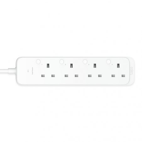 TP-Link Tapo P304M multiprise 1,5 m 4 sortie(s) CA Intérieure Blanc