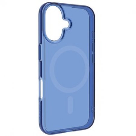 COQUE MAGSAFE 2M TRANSLUCIDE BLEU IPHONE 16