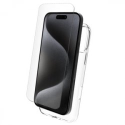 PACK COQUE SOUPLE VERRE TREMPE IPHONE 16 PRO