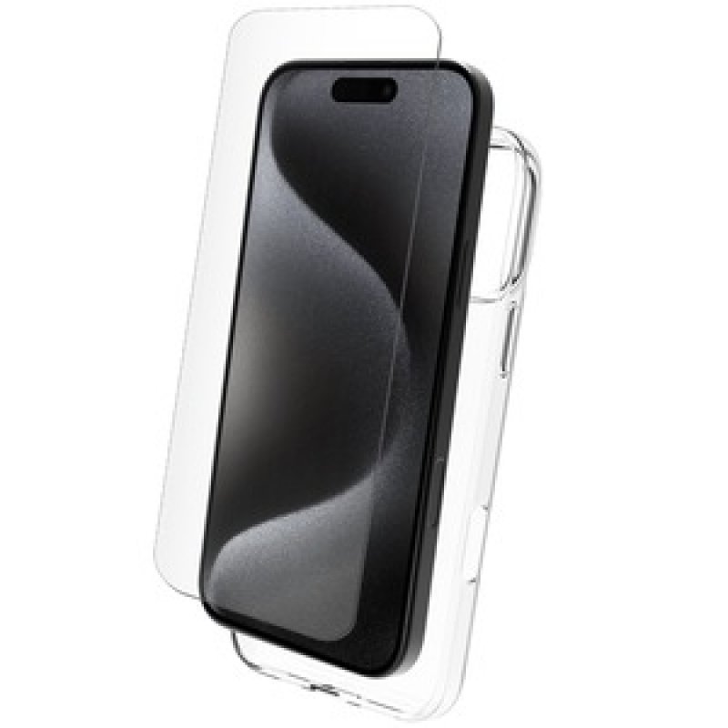 PACK COQUE SOUPLE VERRE TREMPE IPHONE 16 PRO MAX