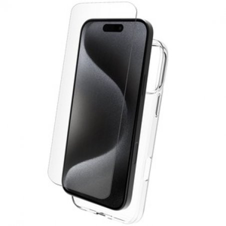 PACK COQUE SOUPLE VERRE TREMPE IPHONE 16 PRO MAX