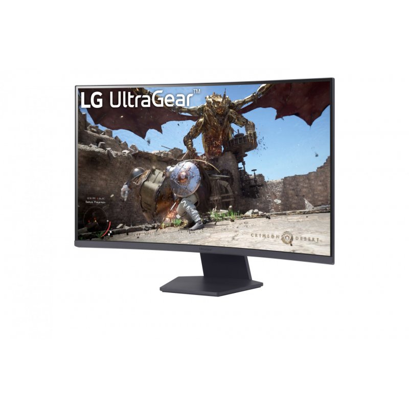 UltraGear 32GS60QX-B (80 cm (31.5 Zoll), schwarz, WQHD, VA, Curved, AMD Free-Sync, 180Hz Panel)