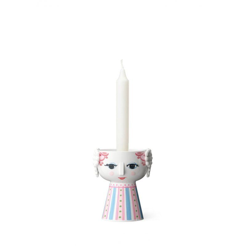 Bjørn Wiinblad - Eve candle holder 9,5cm Pink