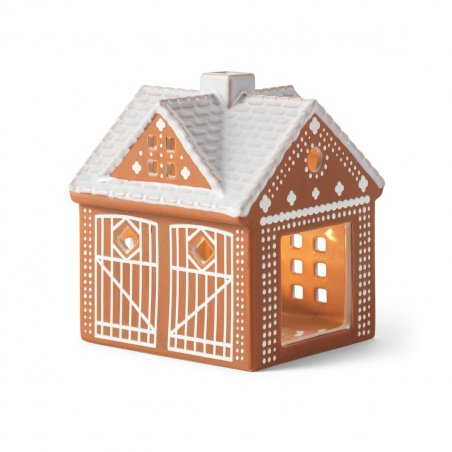 Kähler - Gingerbread Light House Christmas stable