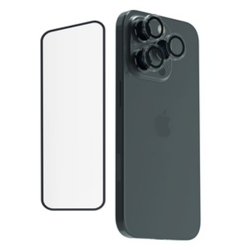 TIGER GLASS PLUS PACK CAMERA RING VERRE TREMPE RECYCLE IPHONE 16 PRO