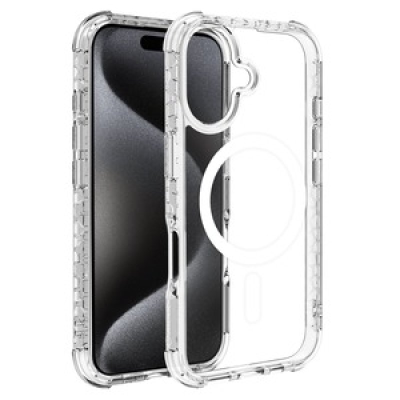 COQUE TRANSPARENTE MAGSAFE 3M IPHONE 16