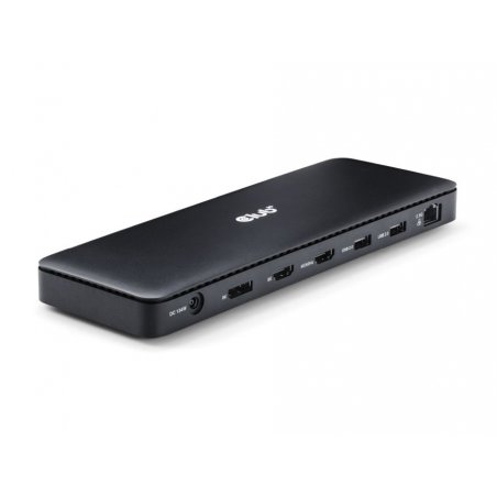 CLUB3D Thunderbolt 4 Certified 11-in-1 mobile device dock station Universal Black