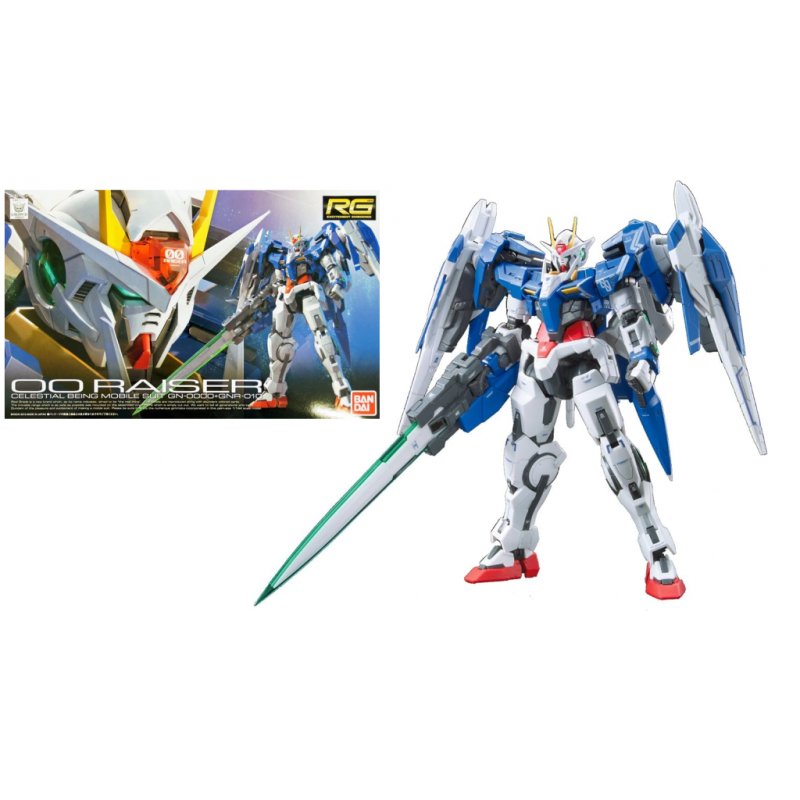 GUNDAM - Model Kit - Real Grade - GN-0000 GNR-010 OO Raiser - 1/144
