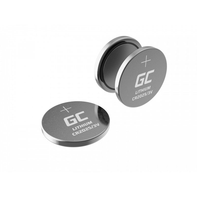 Green Cell XCR04 pile domestique Batterie à usage unique CR2025 Lithium