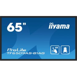 iiyama TF6539AS-B1AG Signage Display Digital signage flat panel 163.8 cm (64.5") LED 500 cd/m² 4K Ultra HD Black