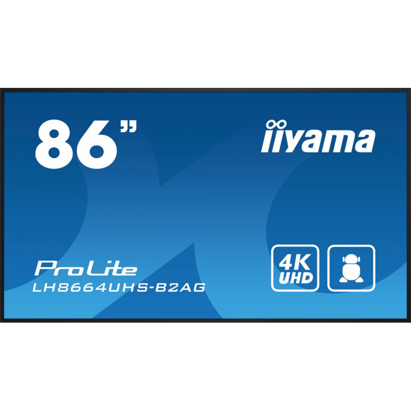Dis Public 86 Iiyama LH8664UHS-B2AG UHD