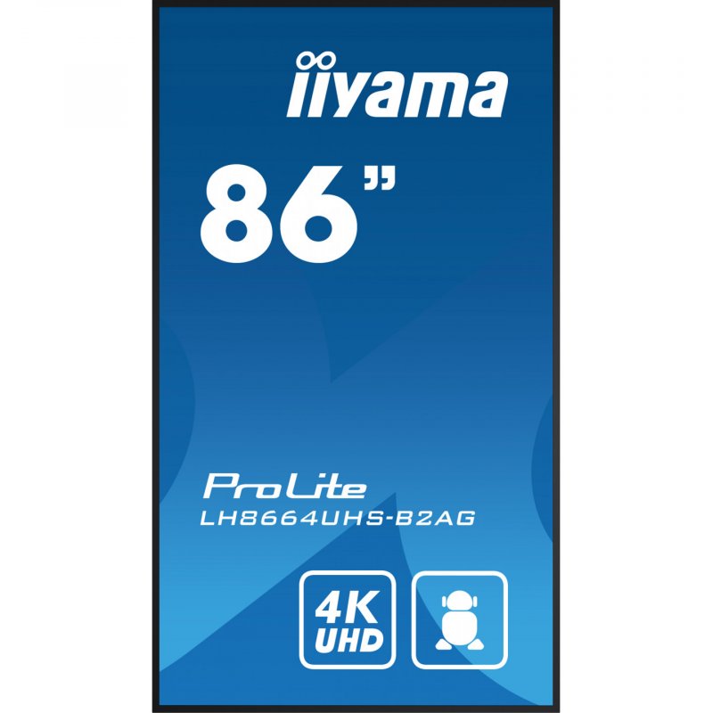 Dis Public 86 Iiyama LH8664UHS-B2AG UHD