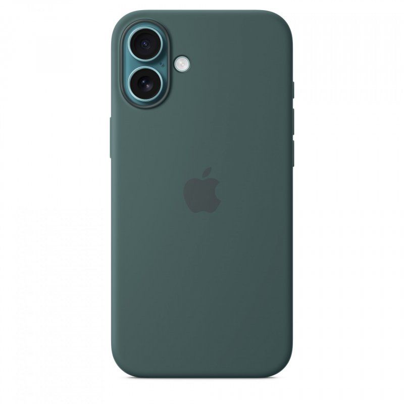 IPHONE 16 PLUS SILICONE CASE WITH MAGSAFE - LAKE GREE