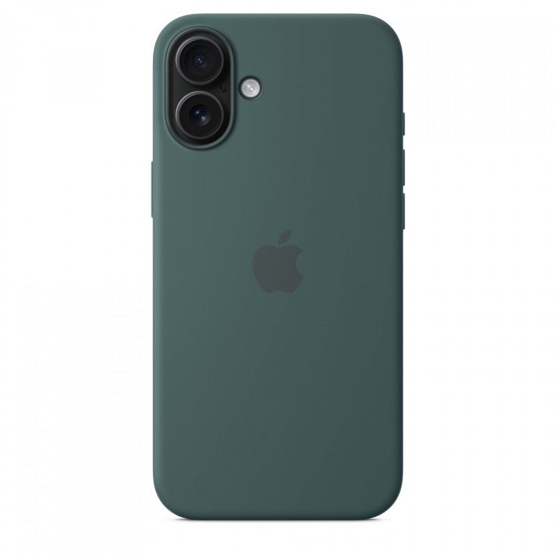IPHONE 16 PLUS SILICONE CASE WITH MAGSAFE - LAKE GREE