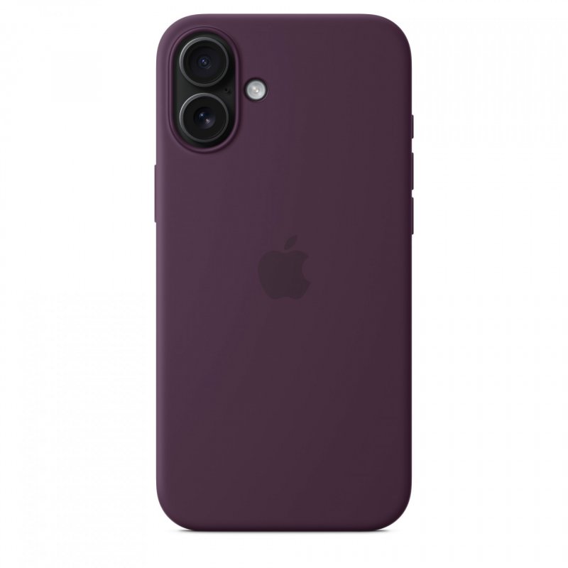 Apple iPhone 16 Plus Silicone Case with MagSafe - Plum