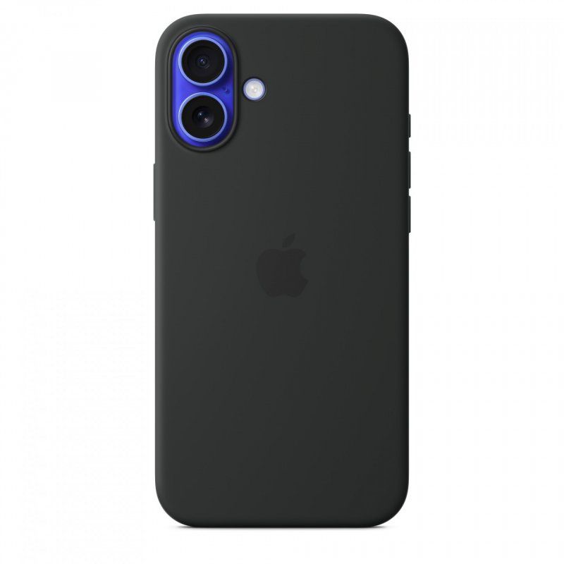 IPHONE 16 PLUS SILICONE CASE WITH MAGSAFE BLACK