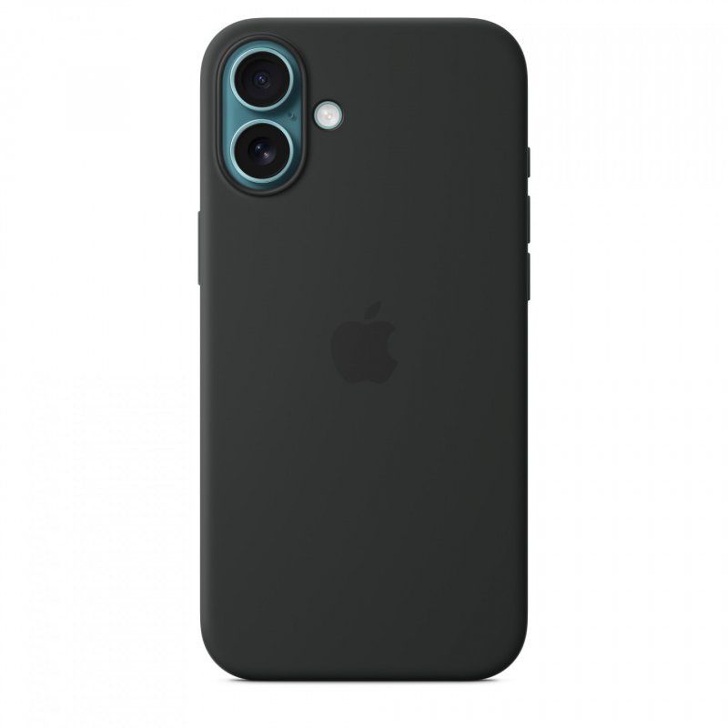 IPHONE 16 PLUS SILICONE CASE WITH MAGSAFE BLACK