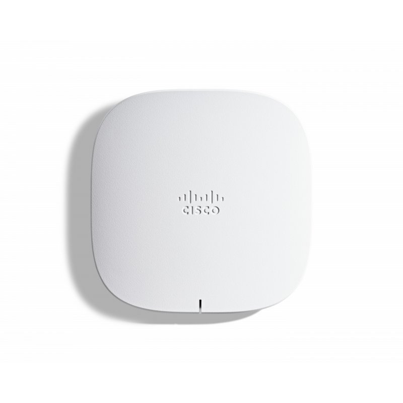Cisco Business 150AX Wi-Fi 6 2x2 Access Point 1 GbE Port, Ceiling Mount, PoE Injector Included, 3-Year Hardware