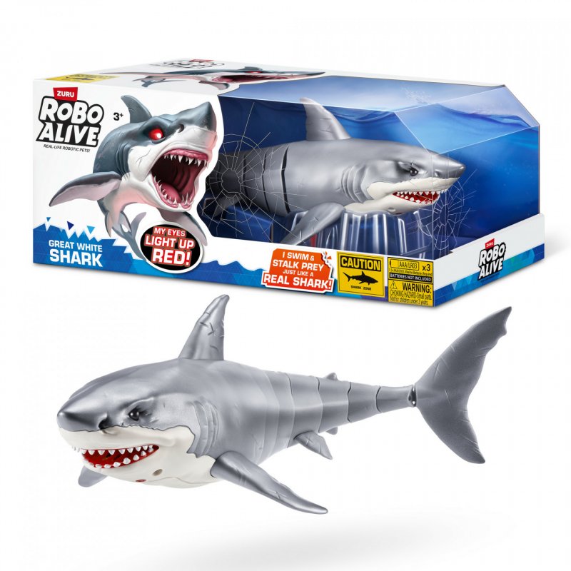Robo Alive Great White Shark série 1 ZURU