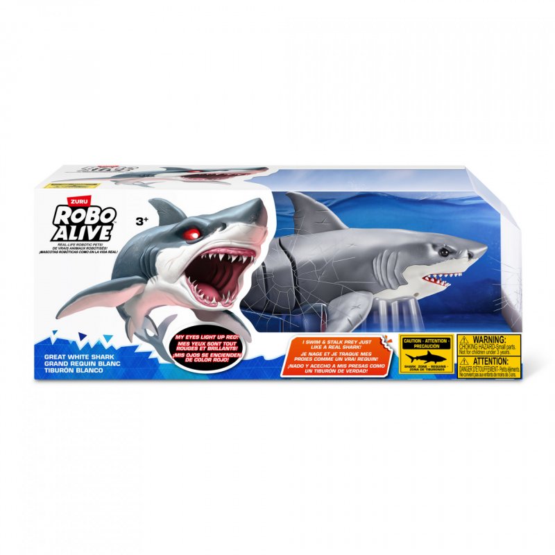 Robo Alive Great White Shark série 1 ZURU