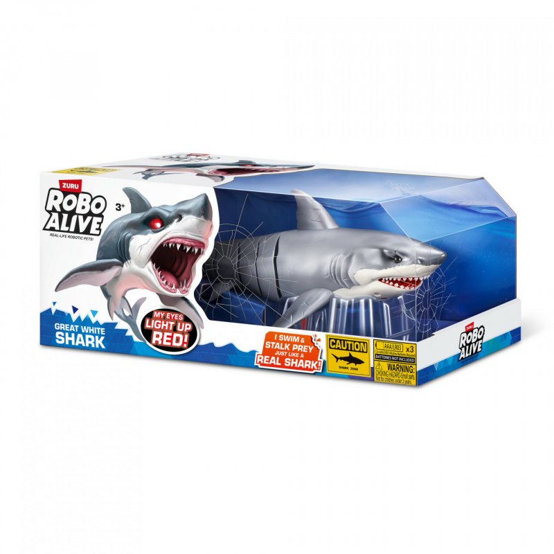 Robo Alive Great White Shark série 1 ZURU