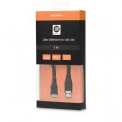 Cable D2 Diffusion USB 3.0 type A - Micro B M/M 1M (Noir)