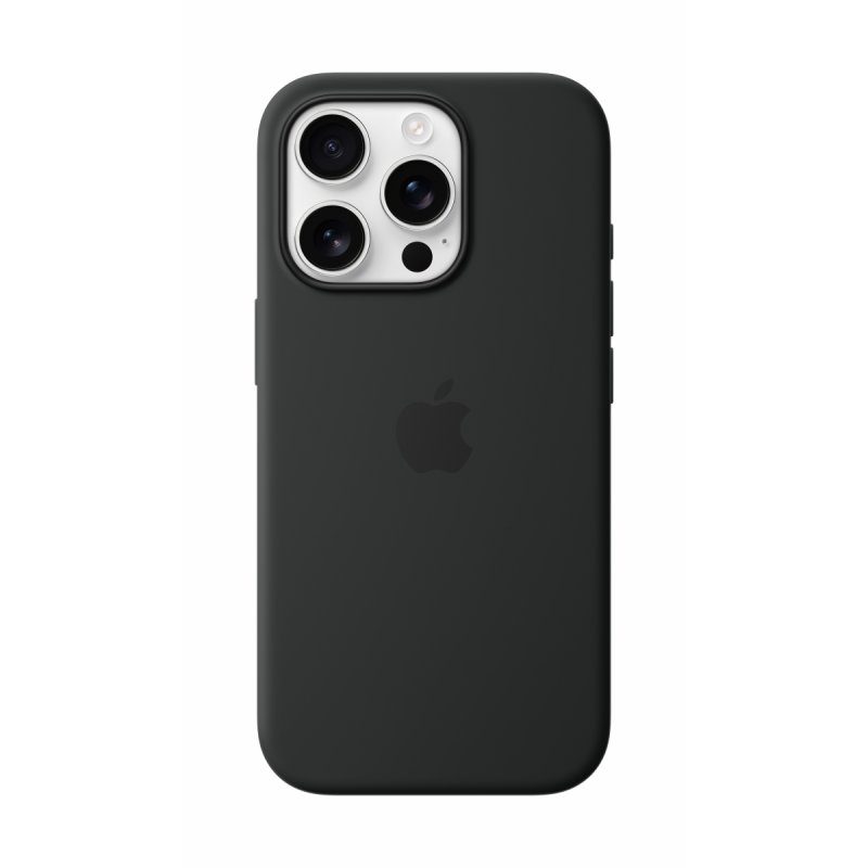 IPHONE16 PRO SILICONE CASE WITH MAGSAFE BLACK