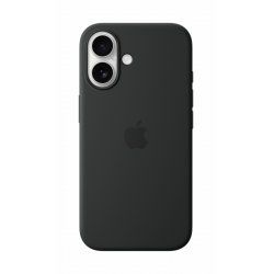 IPHONE16 SILICONE CASE WITH MAGSAFE BLACK
