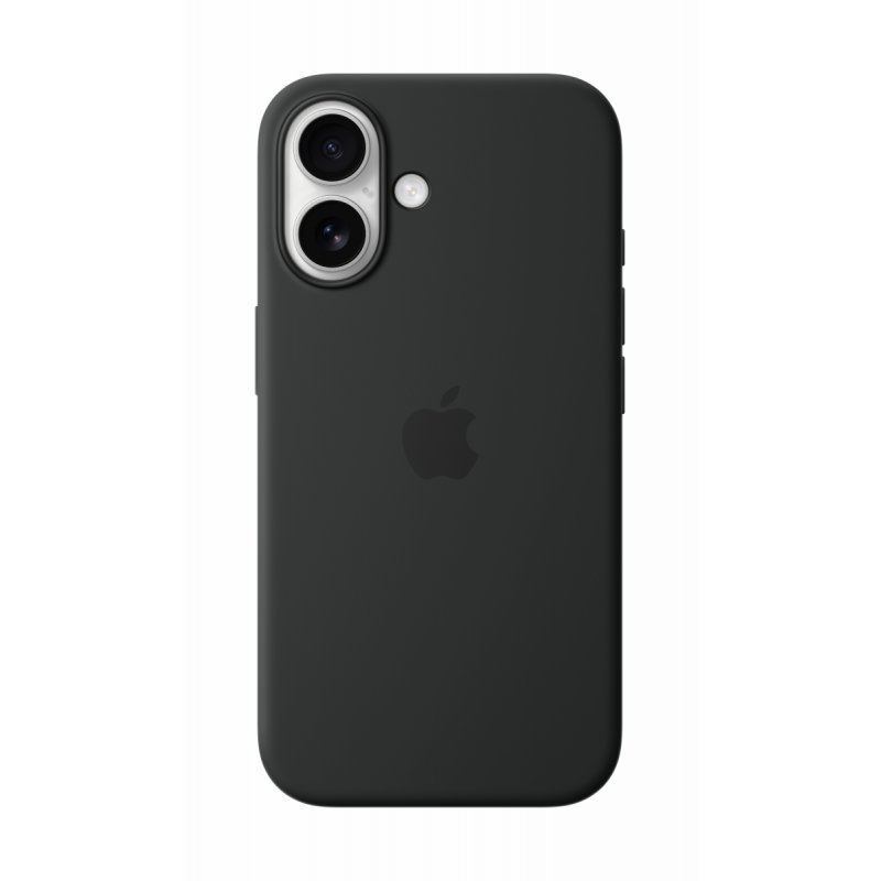 IPHONE16 SILICONE CASE WITH MAGSAFE BLACK