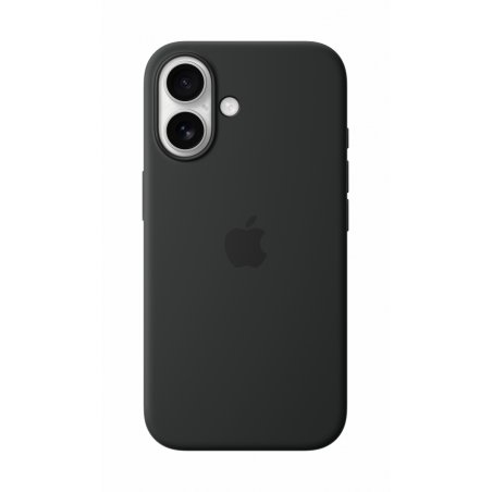 IPHONE16 SILICONE CASE WITH MAGSAFE BLACK