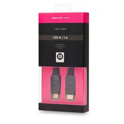 D2 Diffusion D2HDMI150ROT HDMI cable 1.5 m HDMI Type A (Standard) Black