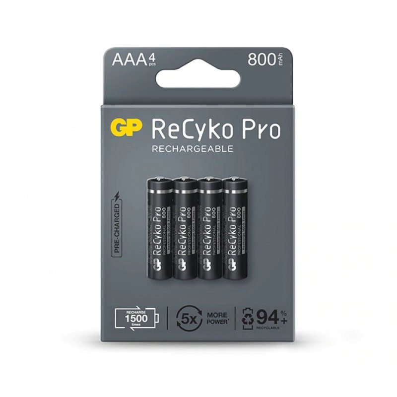 GP Batteries ReCyko Pro Batterie rechargeable AAA Hybrides nickel-métal (NiMH)