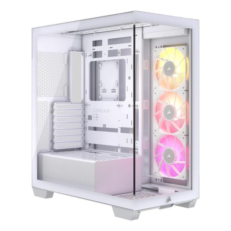 Case Corsair iCUE 3500X RGB Midi TG white BTF ZERO