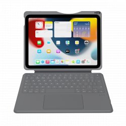 Deqster Rugged Touch PLUS Keyboard für iPad 10.9" (10. Gen.), Bluetooth, DE-Layout, (QWERTZ)