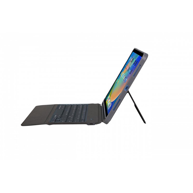 Deqster Tasturhülle Slim Keyboard 2 für iPad 10.9" (10. Gen.) Bluetooth, deutsches Layout (QWERTZ)