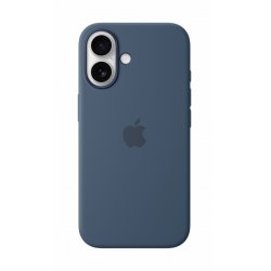 IPHONE16 SILICONE CASE WITH MAGSAFE - DENIM