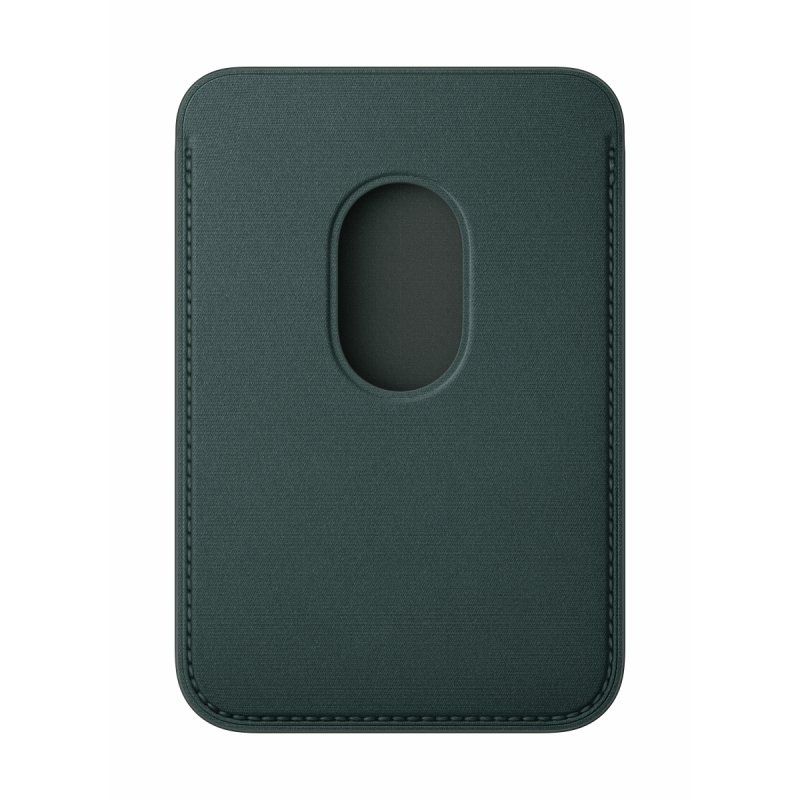 IPHONE FINEWOVEN WALLET WITH MAGSAFE - DARK GREE