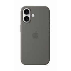 IPHONE16 SILICONE CASE WITH MAGSAFE - STONE GRAY