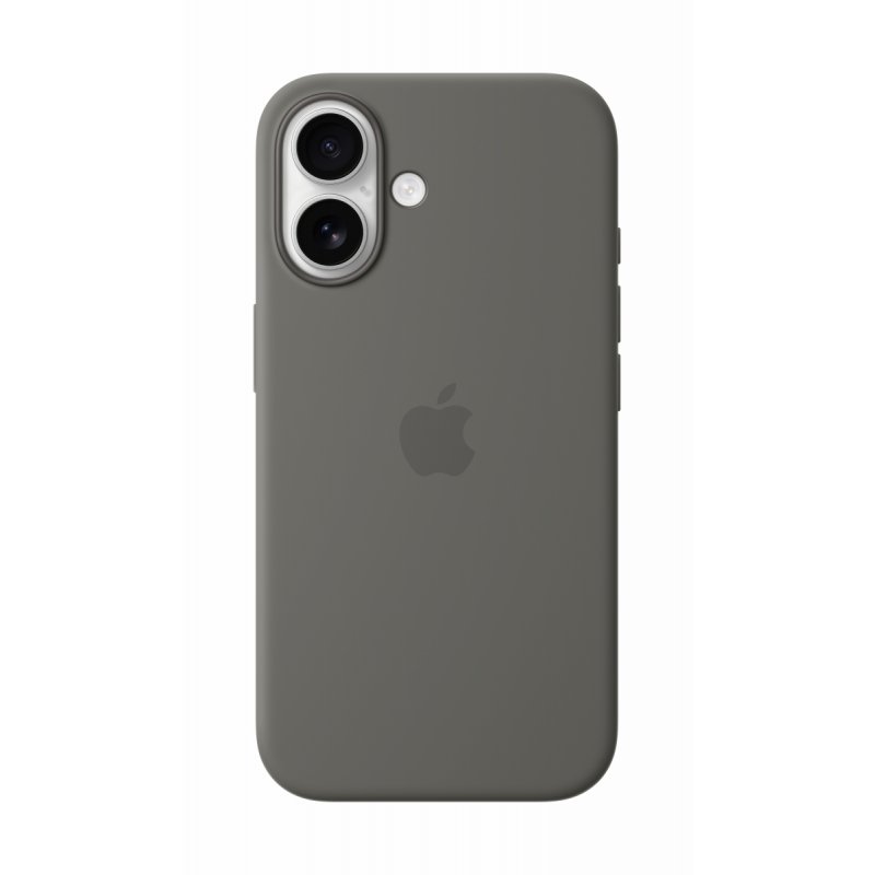 IPHONE16 SILICONE CASE WITH MAGSAFE - STONE GRAY