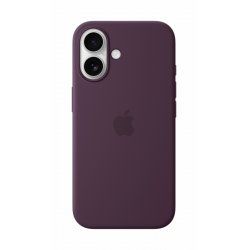 IPHONE16 SILICONE CASE WITH MAGSAFE PLUM