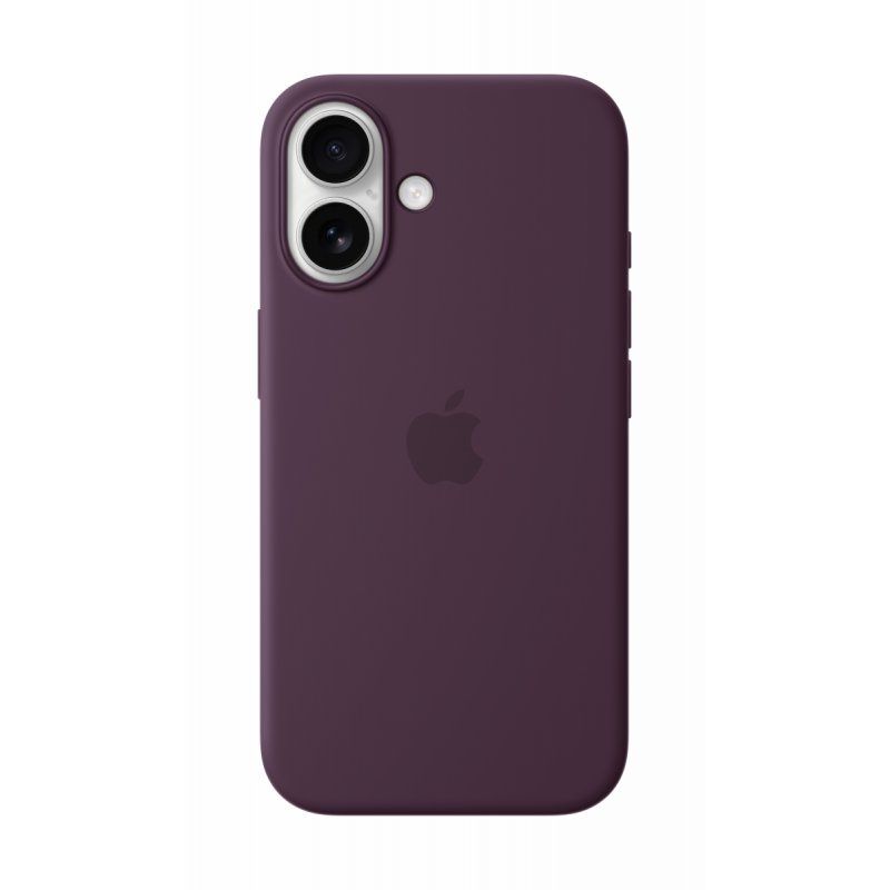 IPHONE16 SILICONE CASE WITH MAGSAFE PLUM
