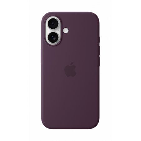 IPHONE16 SILICONE CASE WITH MAGSAFE PLUM