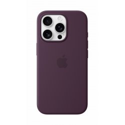 IPHONE16 PRO SILICONE CASE WITH MAGSAFE - PLUM