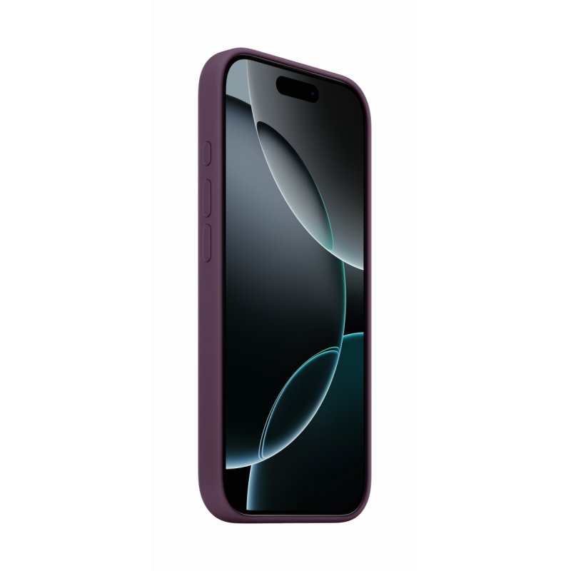 IPHONE16 PRO SILICONE CASE WITH MAGSAFE - PLUM