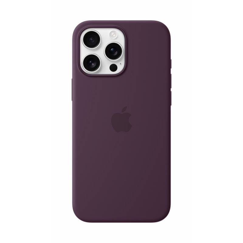 IPHONE16 PRO MAX SILICONE CASE WITH MAGSAFE - PLUM
