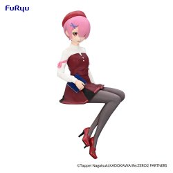 Re:Zero Starting Life in Another World statuette PVC Noodle Stopper Ram Book Girl Ver. 14 cm