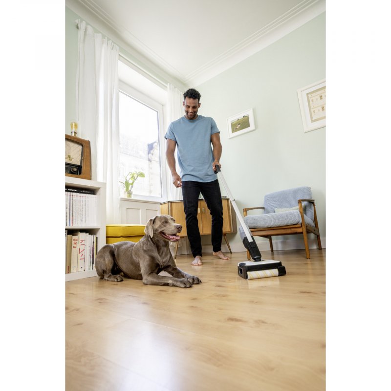 Kärcher FC 2-4 Electric broom Battery Dry&wet Bagless Black Grey White 2.5 Ah