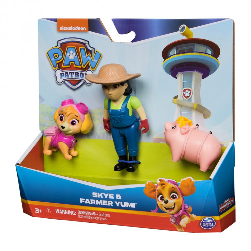 PAW Patrol Skye, Farmer Yumi & Piggie